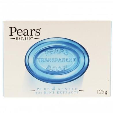Pears Transparent Soap Pure and Gentle with Mint Extracts 125g