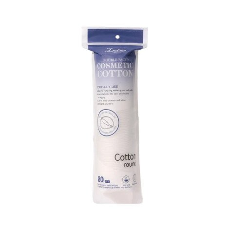 Lmltop Double Faced Cosmetics Cotton Pad 80Pcs Lmltop Double Faced Cosmetics Cotton Pad 80Pcs