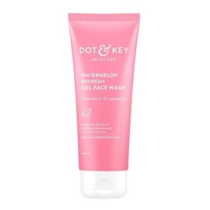 Dot & Key Watermelon Refresh Gel Face Wash For Oily Skin 100ml
