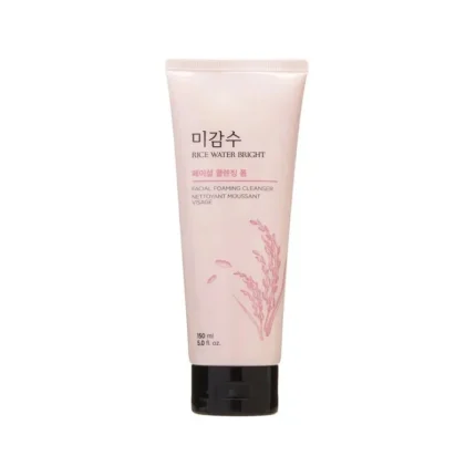 THE FACE SHOP RICE WATER BRIGHT CLEANSING FOAM 150ML