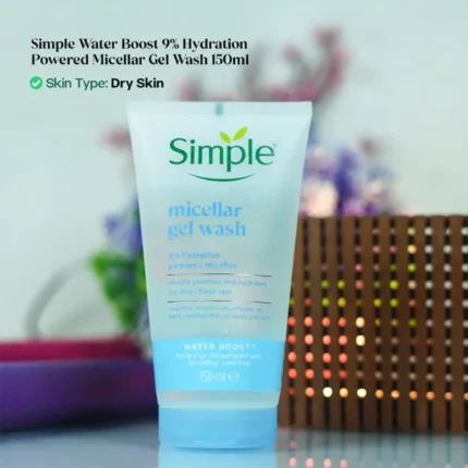 Simple Water Boost Micellar Facial Gel Wash 150ml